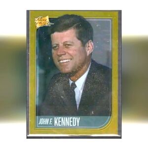 John F Kennedy ⚖️ Trading Card Vintage 🔥 US President 🇺🇸 United States